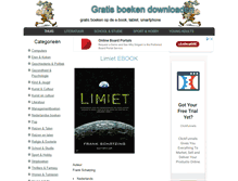 Tablet Screenshot of gratis-boeken-downloaden.com